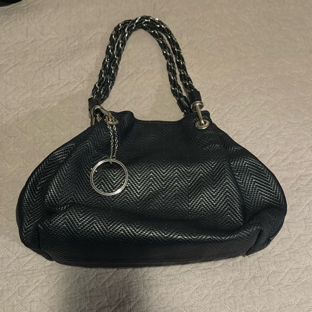 Philosophy By Alberta Ferretti Chevron Shoulder Bag Purse